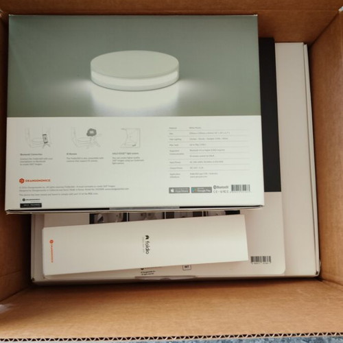 Foldio360 Smart Turntable photography studio new
