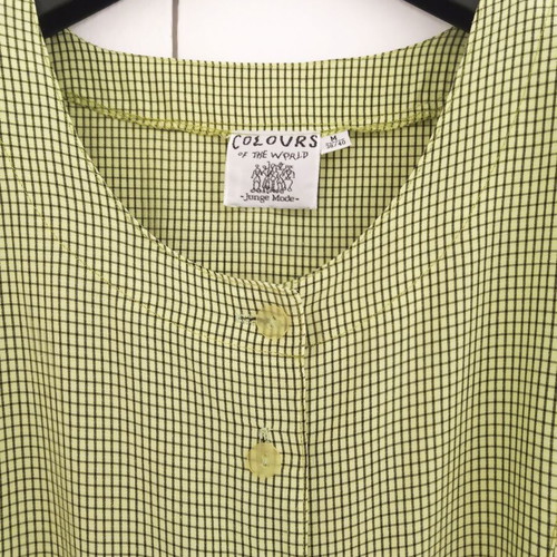 Colours Of The World dress green like new, size M