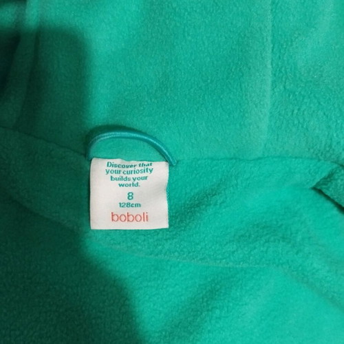 Boboli jacket like new, waterproof and fleece, multicolor, age 8