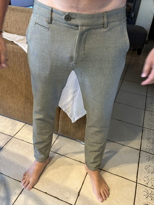 Les Deux Slim Fit Men's Pants like new, green, size N30