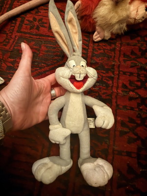 Vintage Bugs Bunny plush 1994, used, Looney Tunes Warner Bros