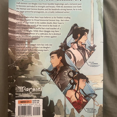 The Scum Villain's Self-Saving System Vol.1 like new, Chinese web novel