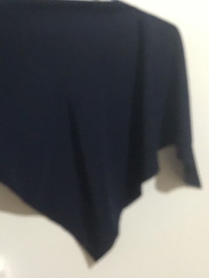 Scarf triangular dark blue handkerchief new