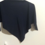 Scarf triangular dark blue handkerchief new
