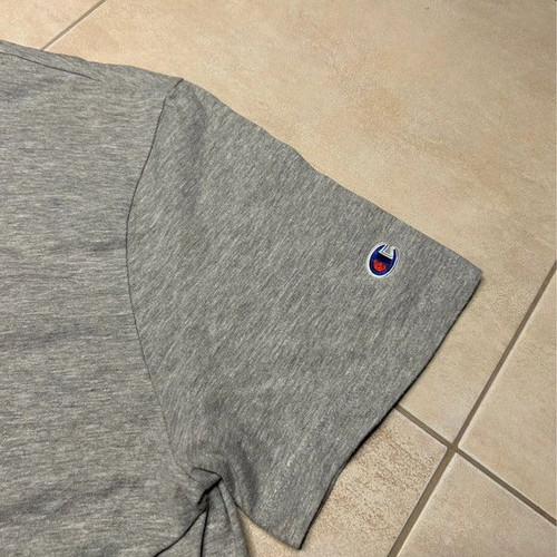 Champion T Shirt men's short sleeve top Medium color gray Classic