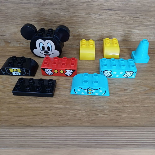 Lego Duplo Mickey like new, My First Mickey Build with 9 pieces