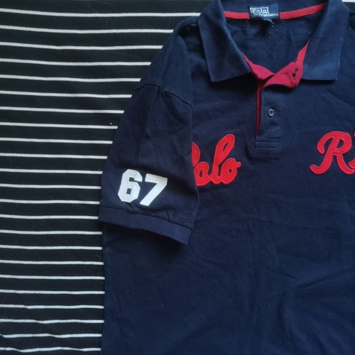 Polo Ralph Lauren tshirt like new, size XL fits L, blue