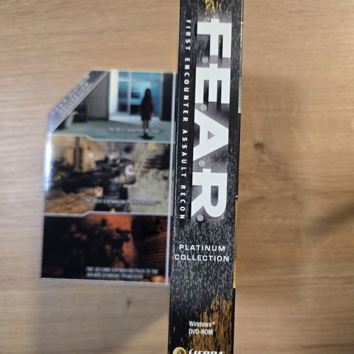 Fear Platinum Collection PC game like new, includes 3 titles