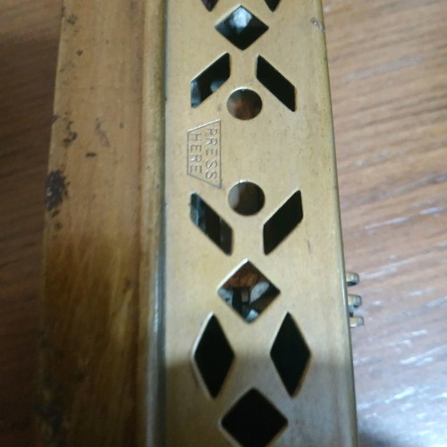 Room thermometer used, very old, made in America