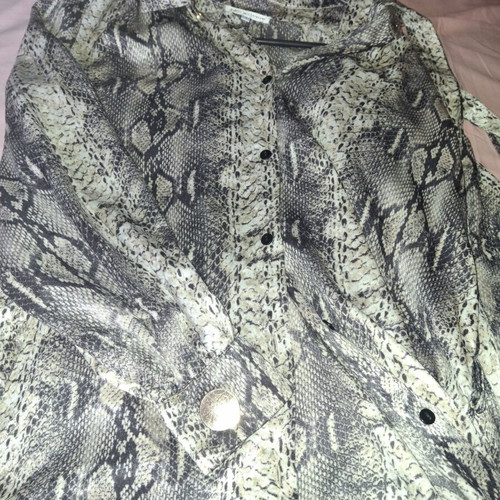 Shirt dress with belt, size S / 36 / 8