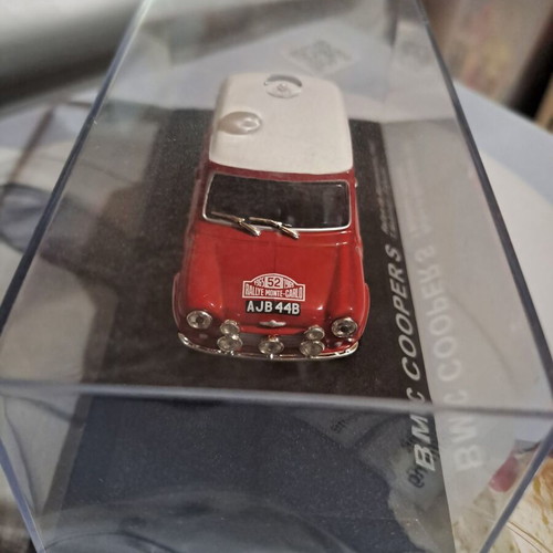 BMC Cooper S Rallye de Montecarlo 1965 miniature 1:43 like new