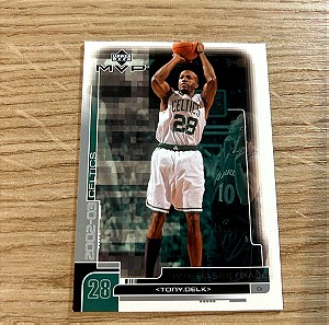 Κάρτα Tony Delk Boston Celtics Παναθηναϊκος Upper Deck 2002-03