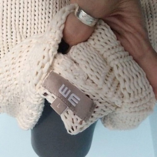 WE Clothing Cream Knit Open Cardigan Bolero Unisize like new