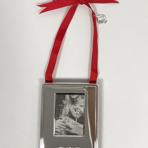 2 silver photo frames Kate Spade by Lenox Picture Frame Ornament 7 х10 dimension