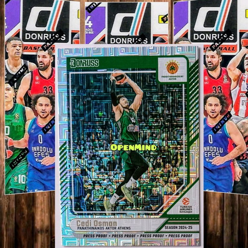 Press Proof Card Osman Panathinaikos Donruss Euroleague 2024-25 new