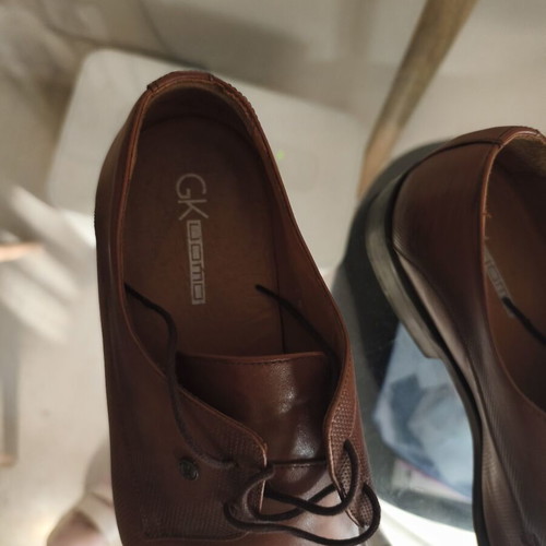 Gianna Kazakou brown leather shoes