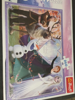Frozen puzzle 260 pieces with Elsa and Anna