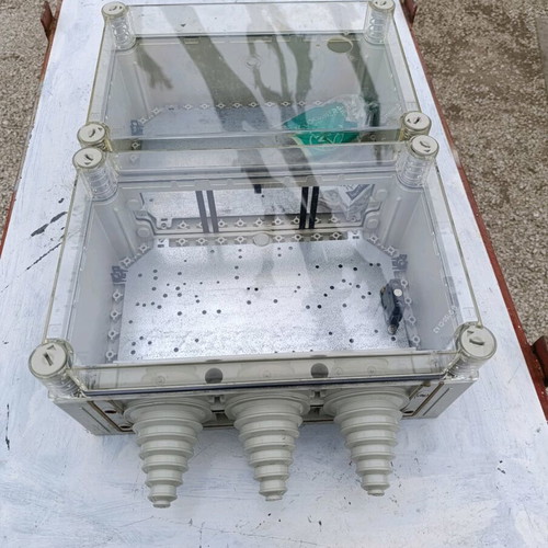 Electrical plastic sturdy panel 2 positions new