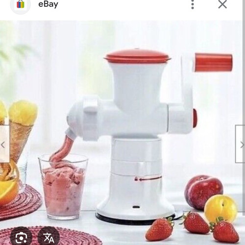 Tupperware Fusion Master Sorbet new