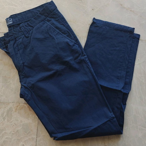Blue fabric pants Funky Buddha like new, size S