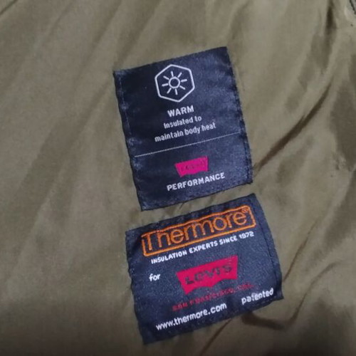Levis Parka unisex size small like new