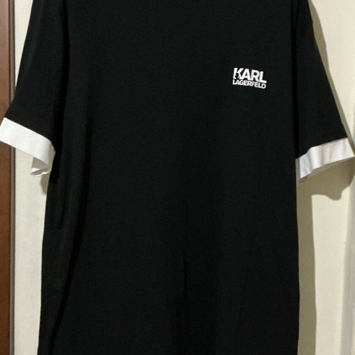 Karl Lagerfeld T-shirt black like new, size Large