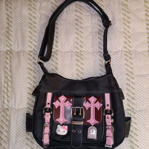 Hello Kitty Gothic Style Shoulder Bag
