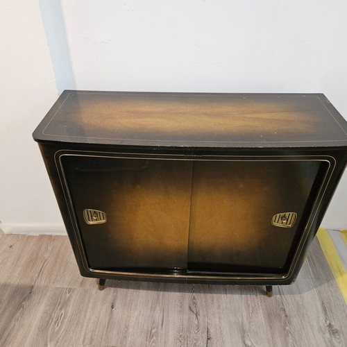 Blaupunkt Tirol TV with JMPERIAL radio turntable and Sänger sewing machine
