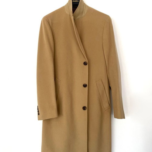 Brooks Brothers wool coat beige like new