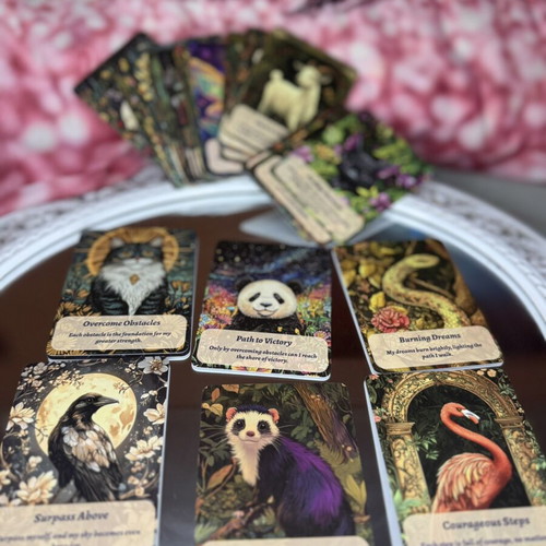 Inspirational Animal Oracle Cards like new, positive guidance deck
