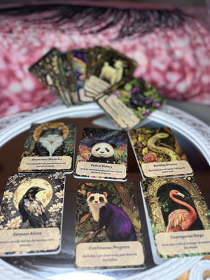 Inspirational Animal Oracle Cards σαν καινούργιο, τράπουλα θετικής καθοδήγησης
