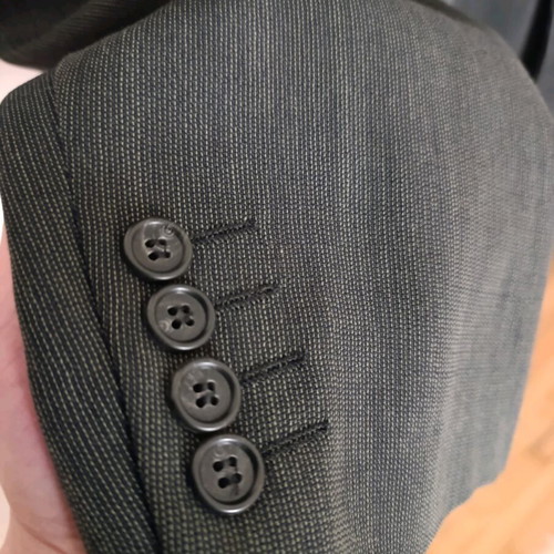 Italian wool jacket Gashgajs the Martin's like new, gray, size XL