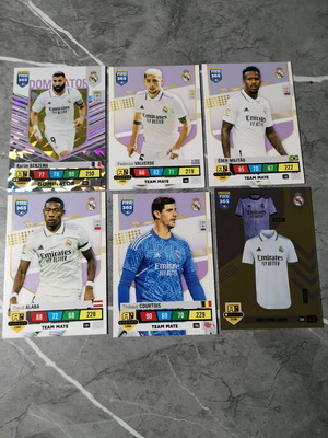 Κάρτες Ανδρεναλιν Real Madrid πακέτο νέες