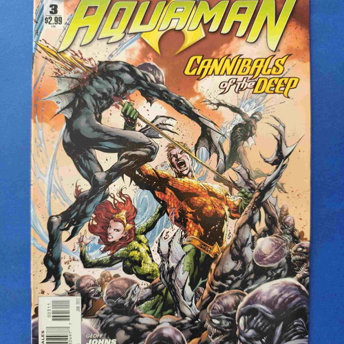Aquaman 3 comic used, 1st full appearance of Dr. Stephen Shin