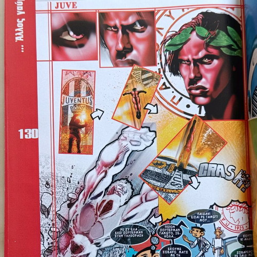 Olympiakos magazine used, issue 11 February 1999
