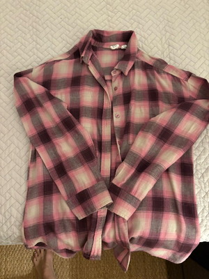 Gap blouse for girls 11-12 years like new, pink multicolor