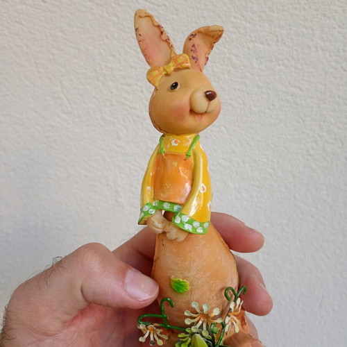 Easter ceramic decorative head knocker used