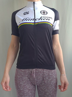 Ale women's cycling jersey size L compression like new