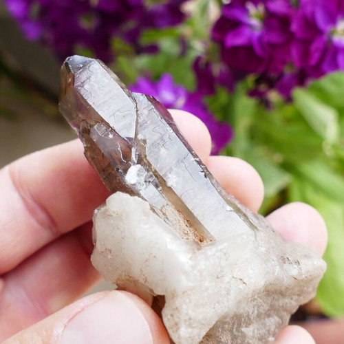 Smoky quartz natural raw crystal from Madagascar new 81.3 g