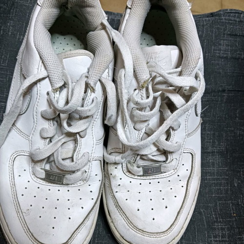 Nike Air Force One shoes size 40 used, white