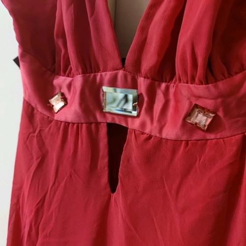 On Line dress like new, formal, pink with decorative stones