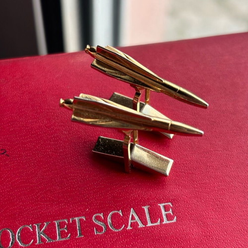 Airplane cufflinks used