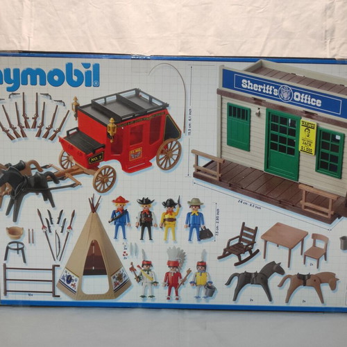 Geobra Playmobil Western 4431 30th 1974-2004 set sealed