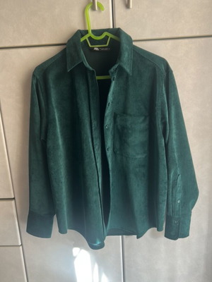 Zara women's shirt size S like new, green