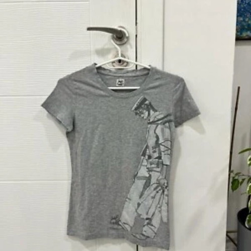 Corto Maltese x Hugo Pratt Anime Print Tee size XS like new, gray