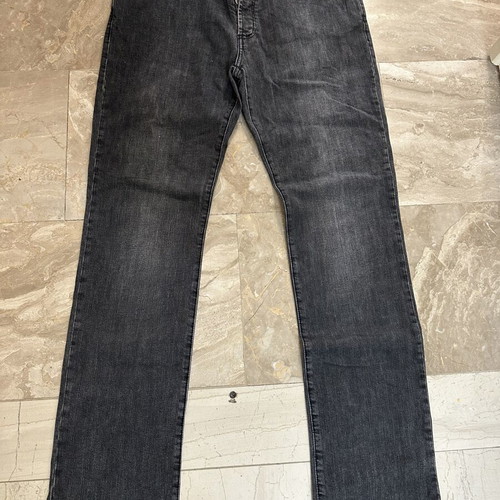 Navy & Green men's jeans like new, size L, black and gray
