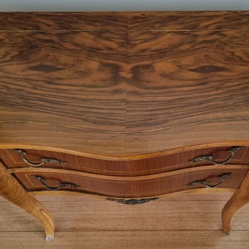 Console table used with two drawers