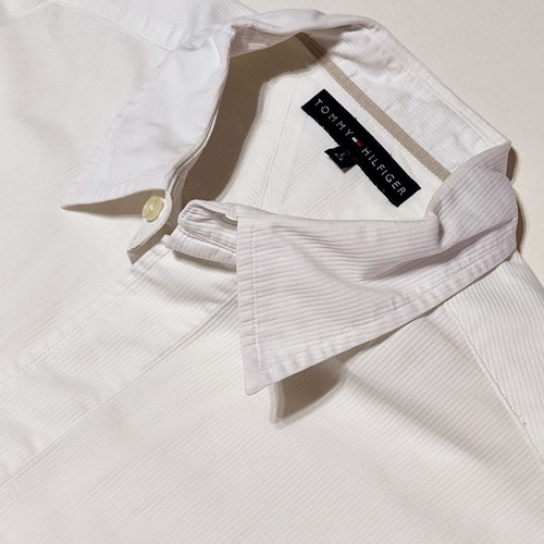 3 Men's Shirts Polo Ralph Lauren, Tommy Hilfiger, Versace used, size Large