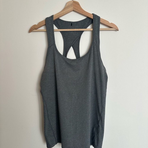 Bershka Start Moving sports top size large used gray
