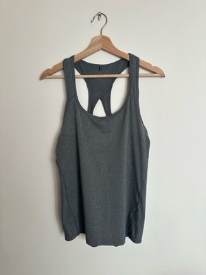 Bershka Start Moving sports top size large used gray